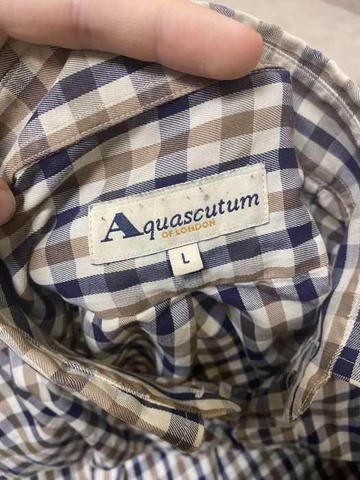Рубашка aquascutum,сорочка aquascutum,рубашка аквастакум