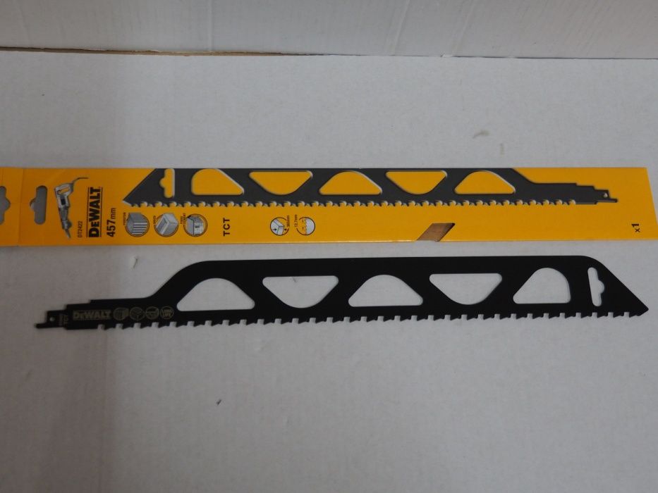 DEWALT DT 2422 noz brzeszczot pila lisi 457mm Poroton gazobeton cegła