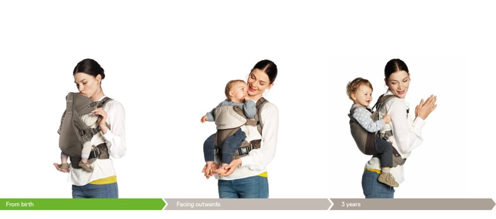Stokke MyCarrier ергономічний рюкзак-кенгуру 3 в 1