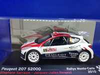 N.50 Miniaturas 1/43 Peugeot de Rally em estado novo