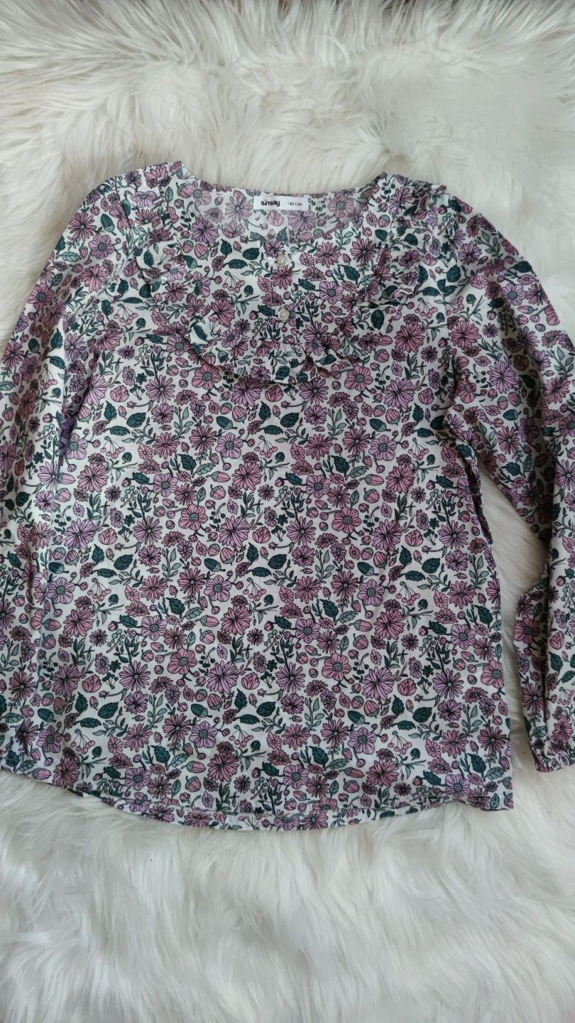 Блуза рубашка Sinsay для девочки 140