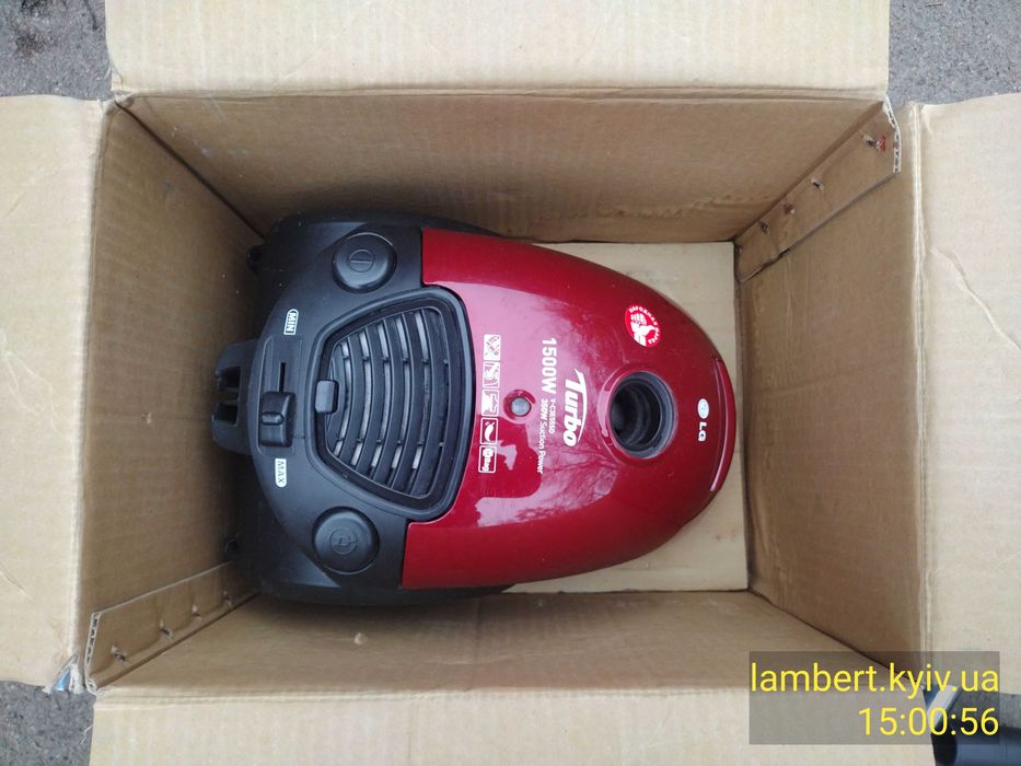 несправний пилосос lg