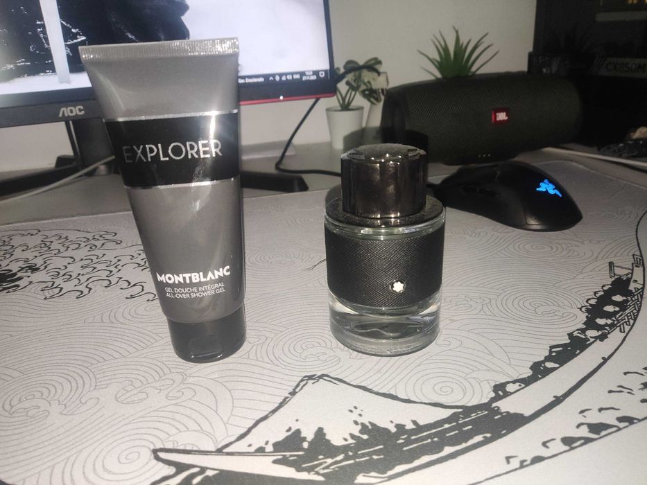 NOVO Perfume com lava maos Montblanc Man Explorer 60ml