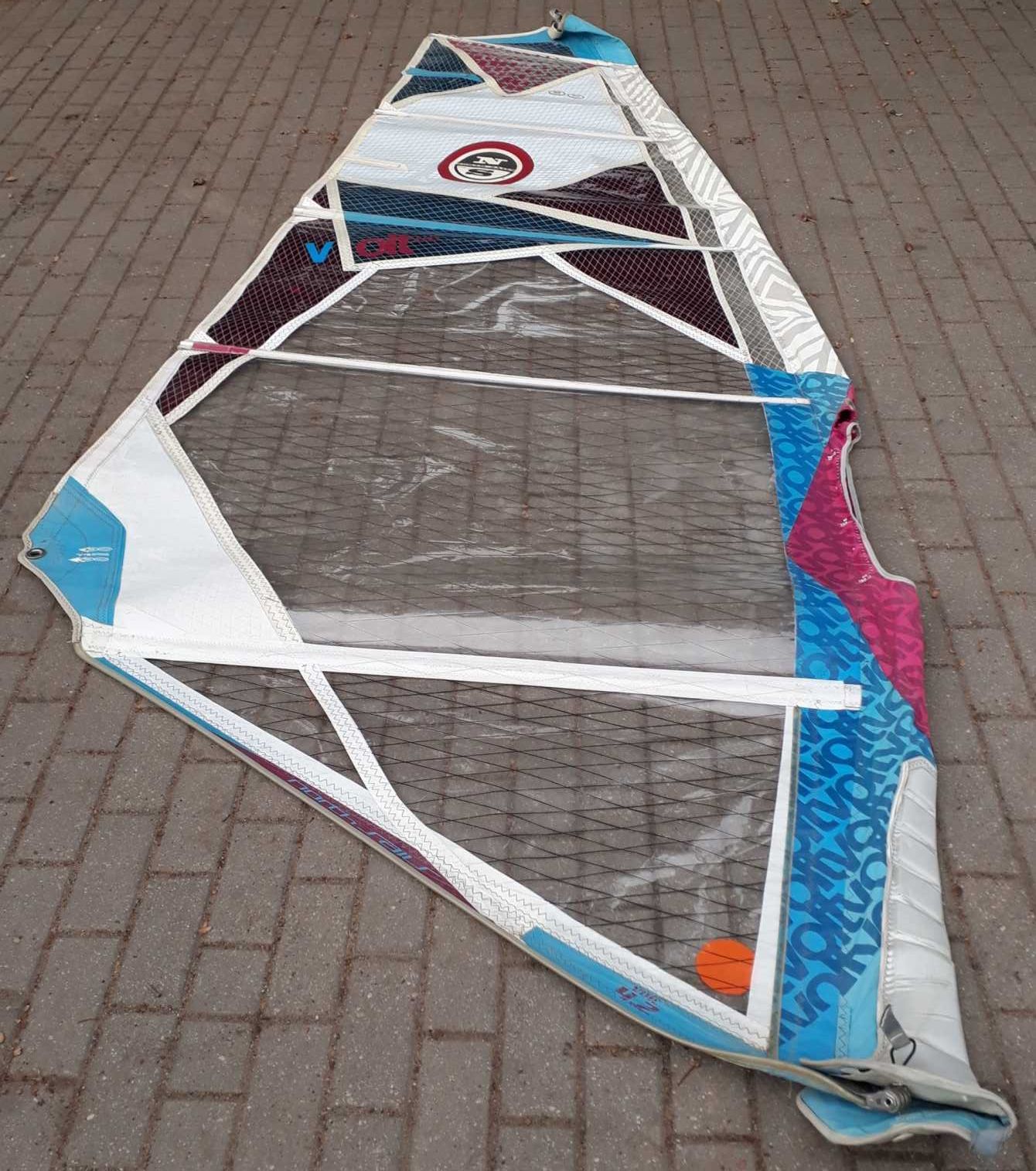 żagiel 4,2 - 8 mkw windsurfing