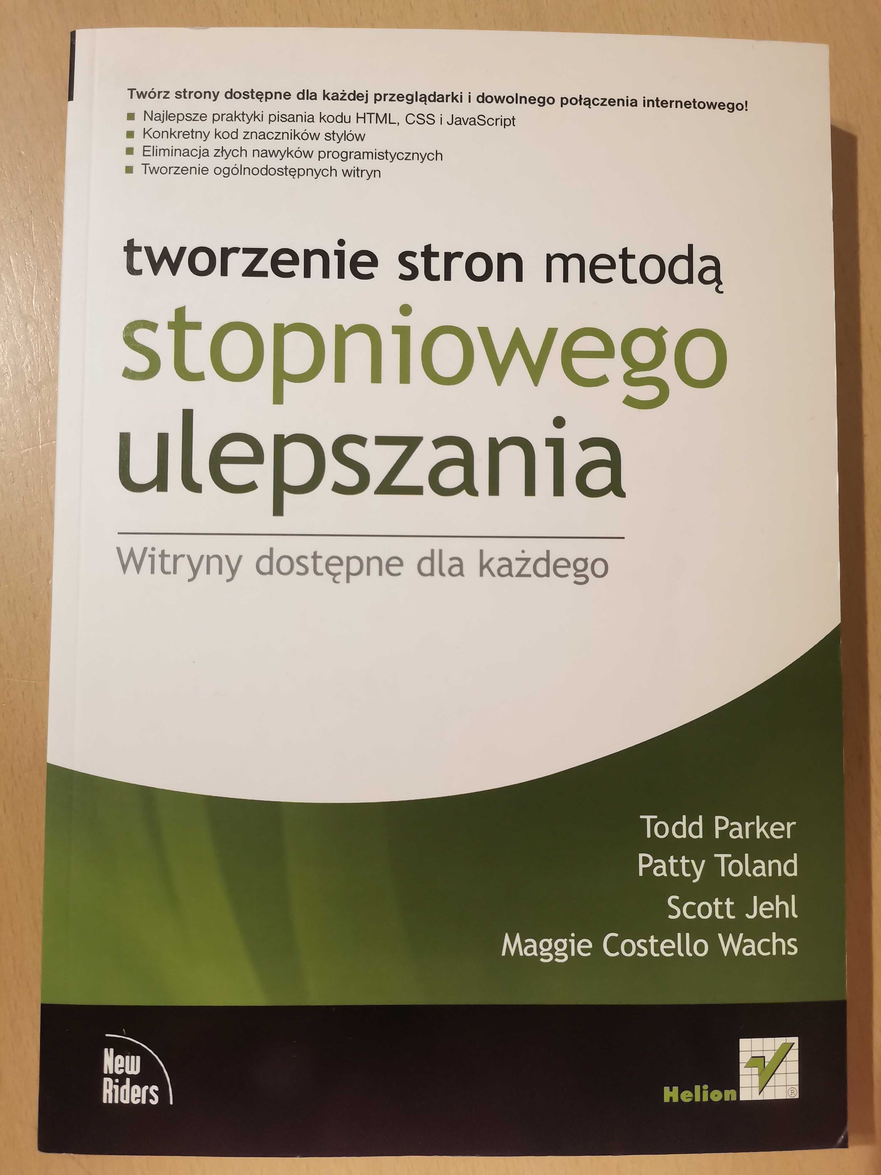 Tworzenie stron metodą stopniowego ulepszania - html, css, javascript