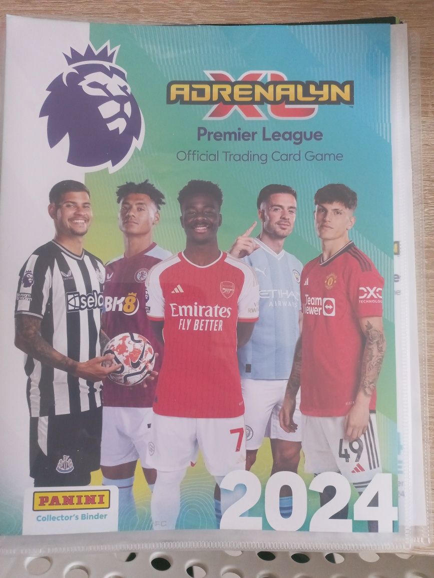 Album piłkarski na karty premier league 2024 nowy plus karty