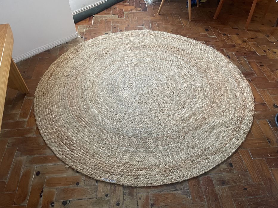Tapete juta redondo 160cm