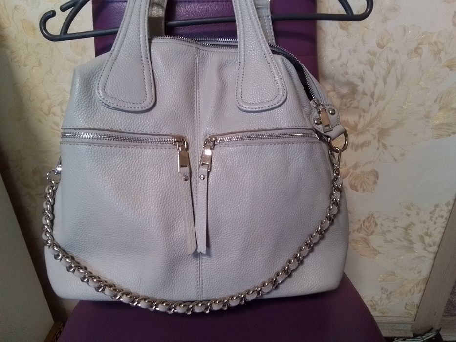 Сумка кожаная женская