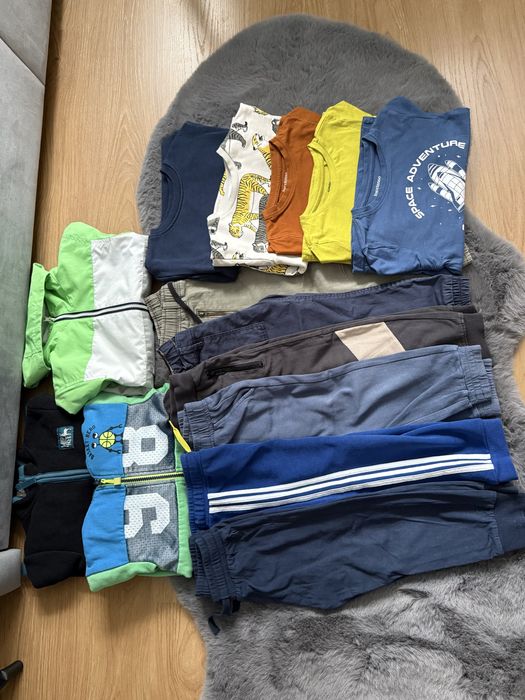 Zestaw ubrań 98-104 na jesień KappAhl, smyk, adidas