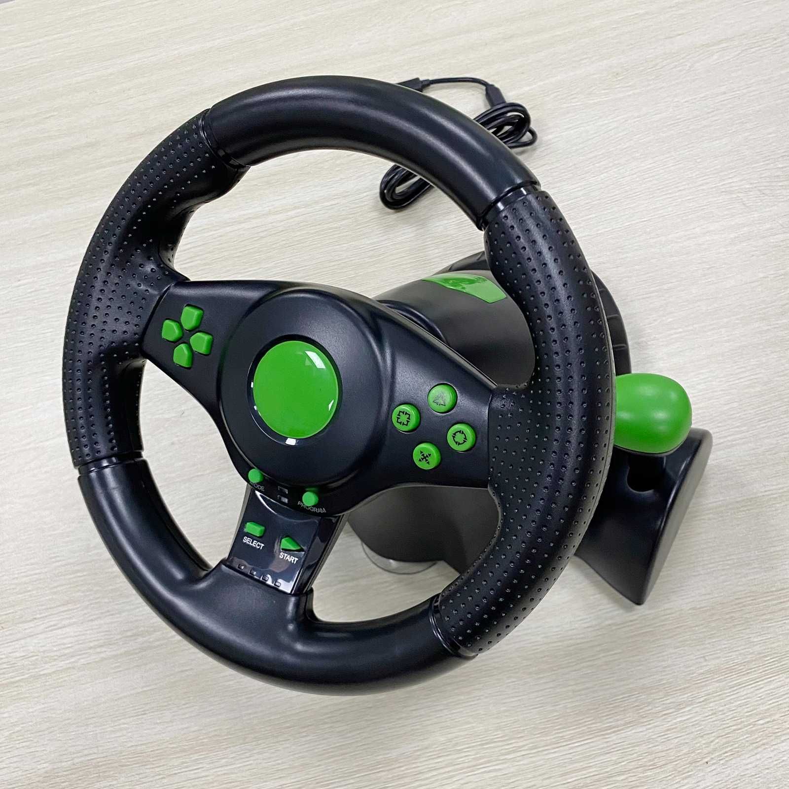 Ігрове кермо руль для ПК Vibrating Wheel PS3 PC USB