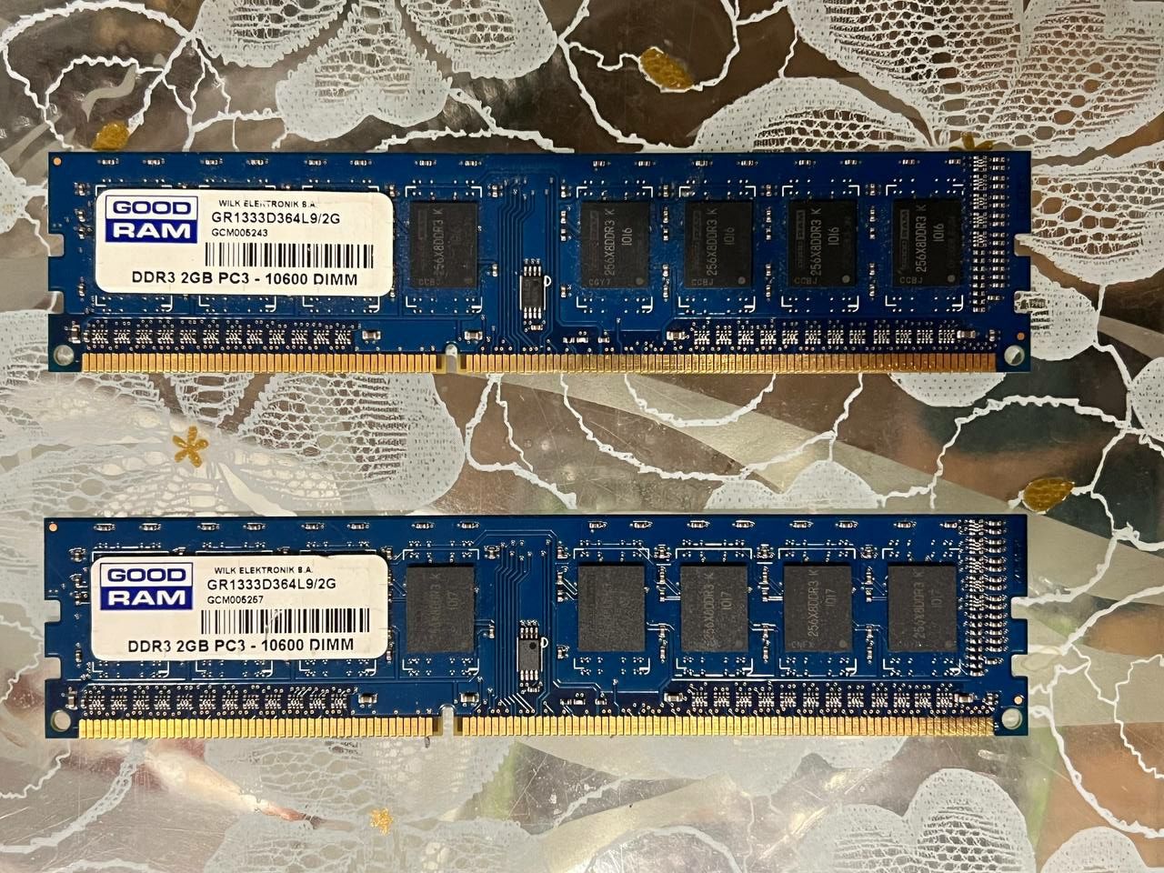 Оперативна пам'ять GOODRAM DDR3 2GB