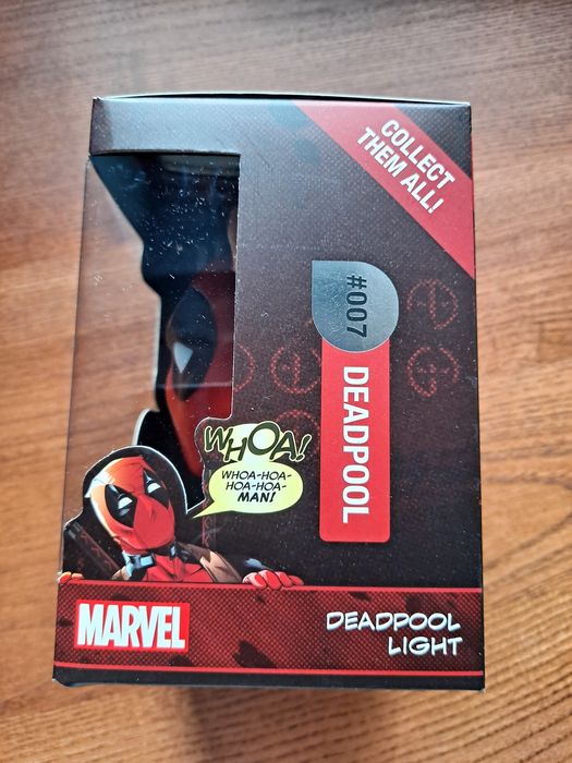 Deadpool light Marvel lampka