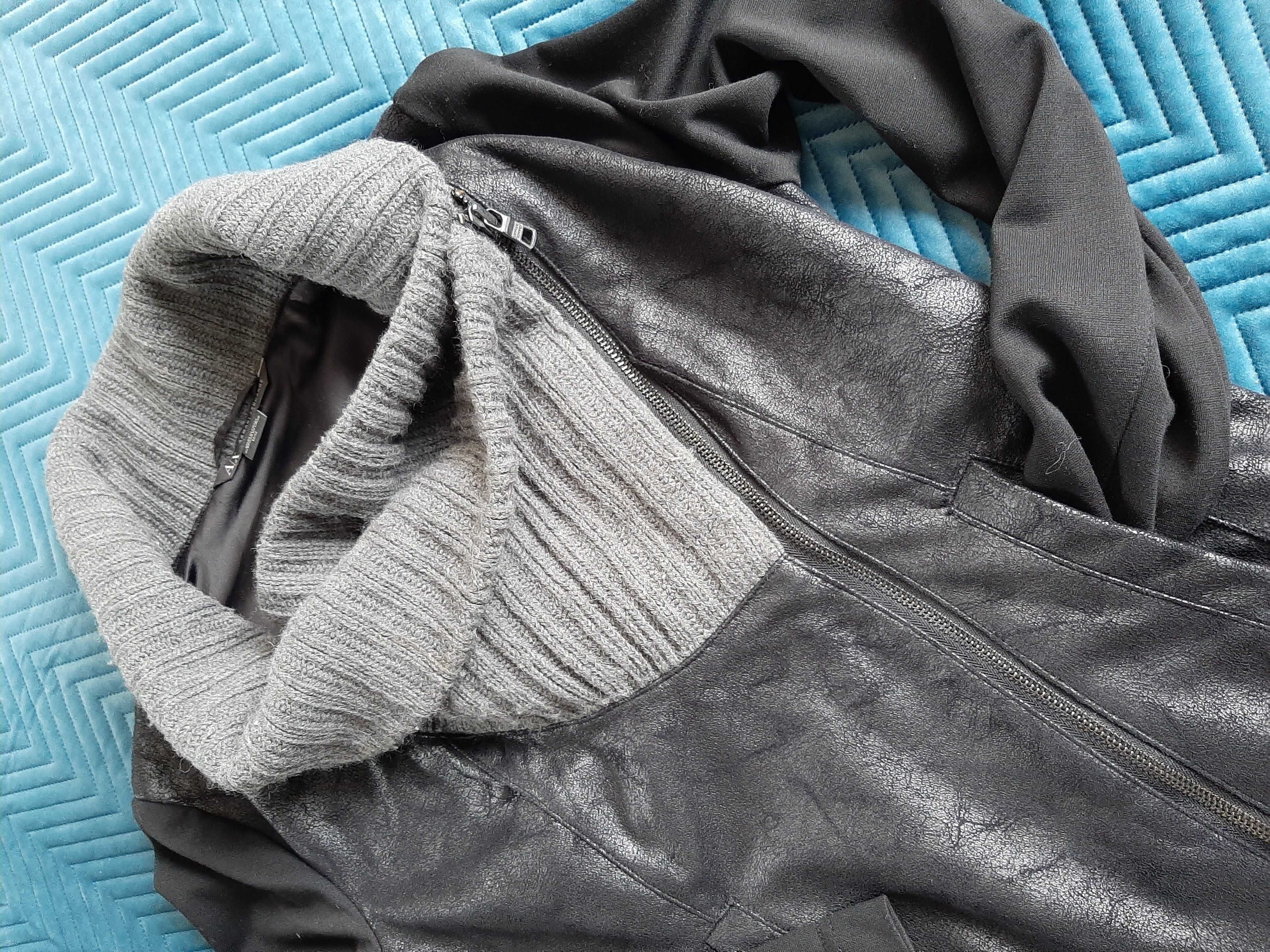 Kurtka Armani Exchange z łączonych materiałów, M