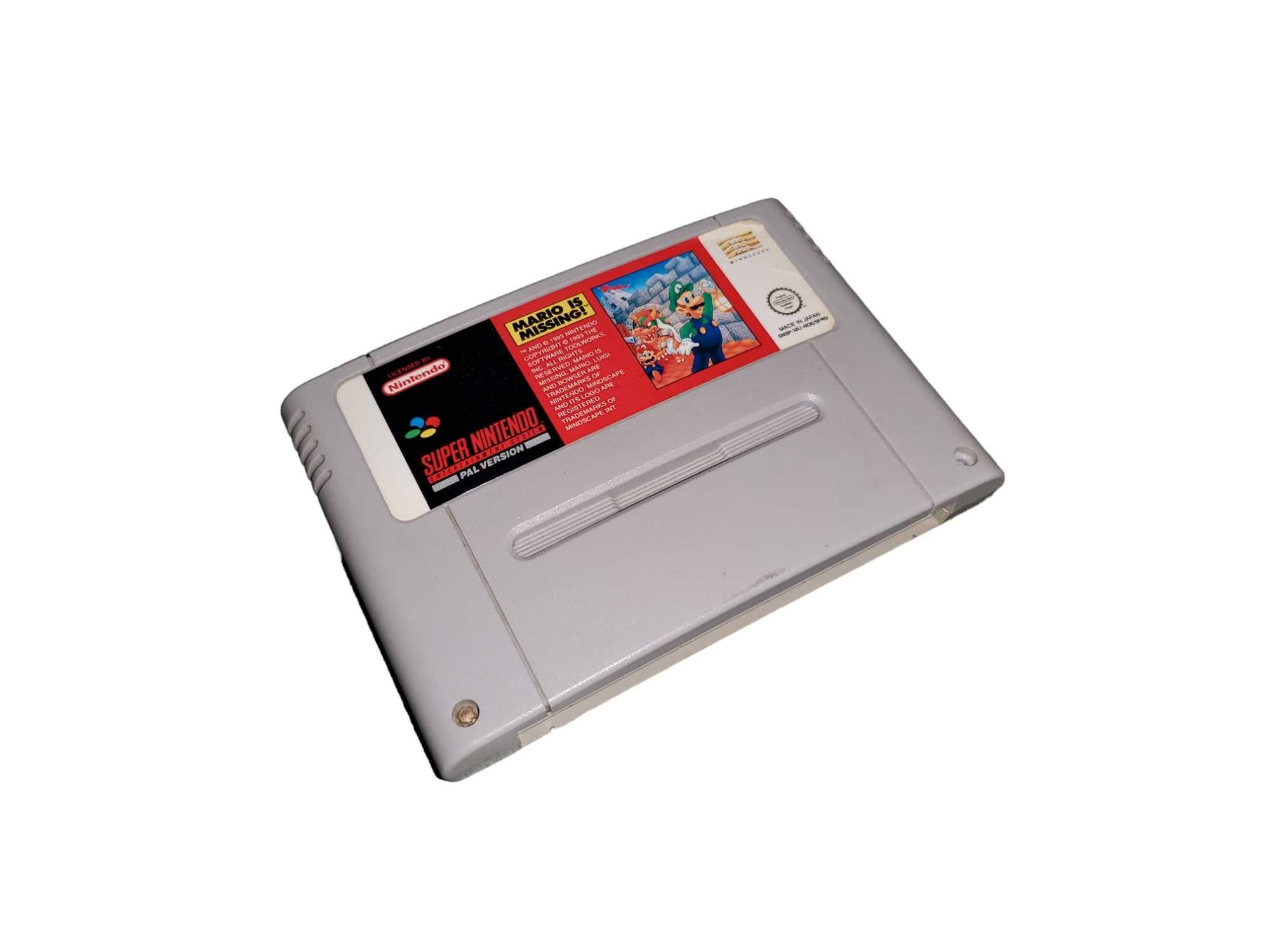 Gra SNES Mario Is Missing!