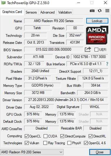 Karta graficzna r9 200 3gb