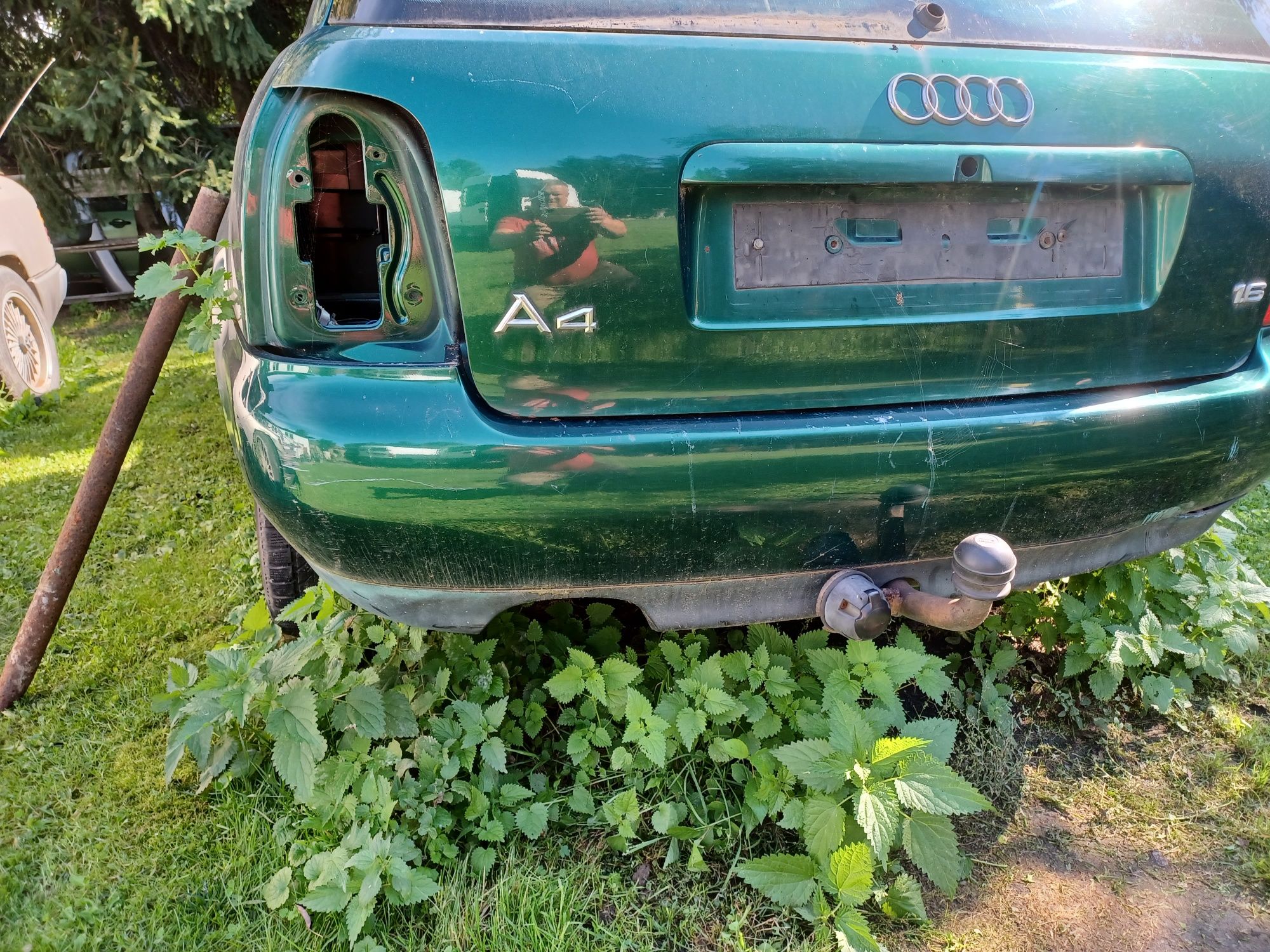 Audi a4 b5 sanki pod silnik