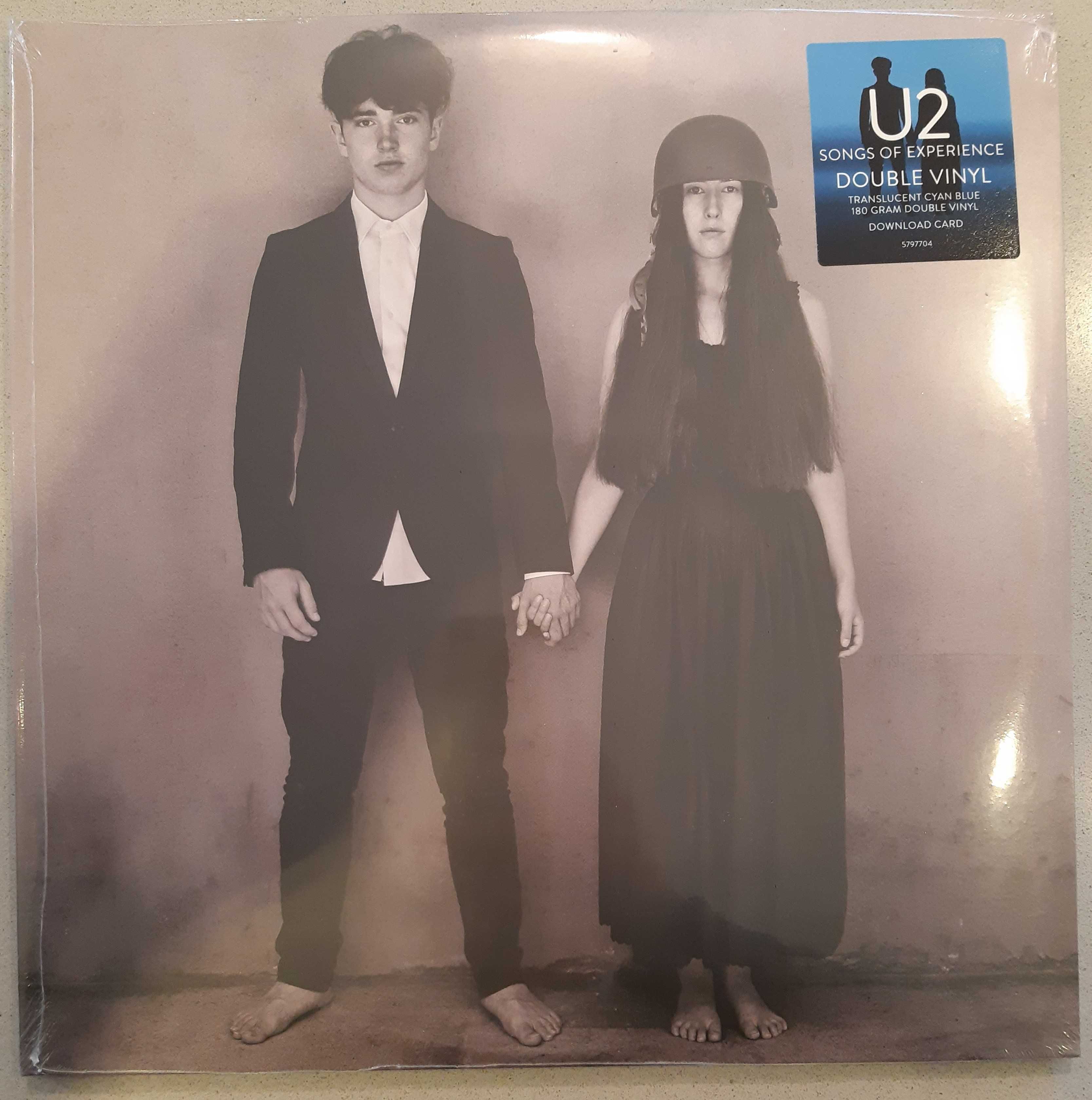 U2 Songs Of Experience Winyl Vinyl 2LP nowa w folii 180gr Blue