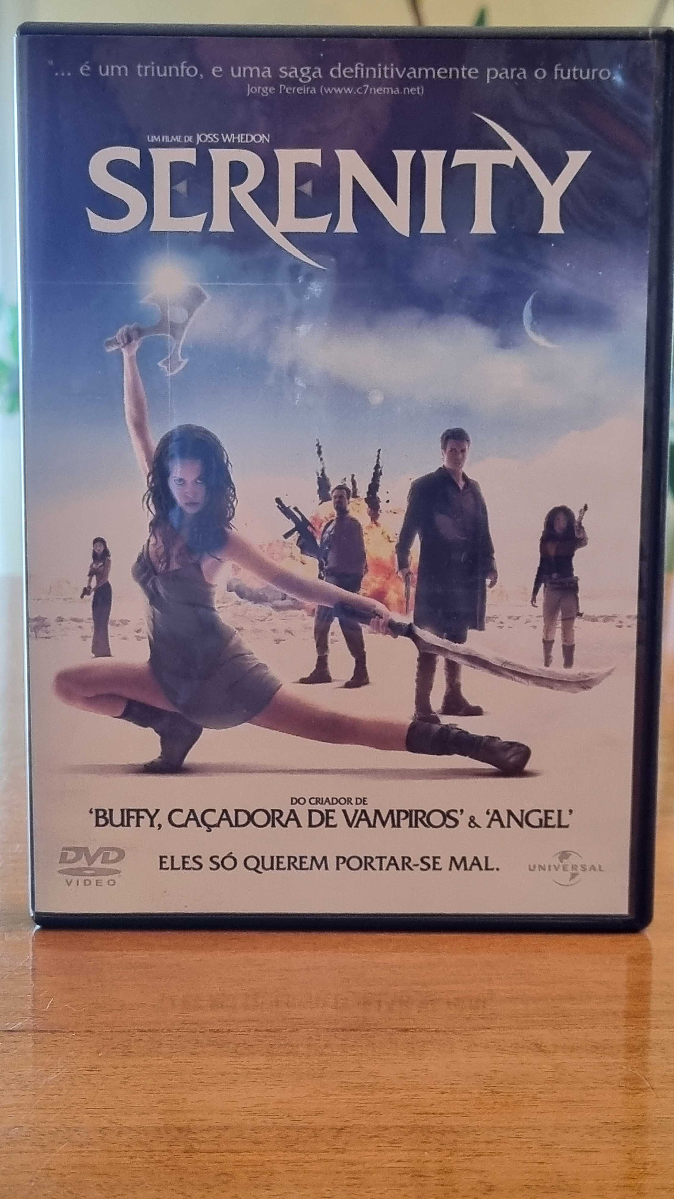Vendo Filme DVD Ficção Científica SERENITY, do realizador Joss Whedon!