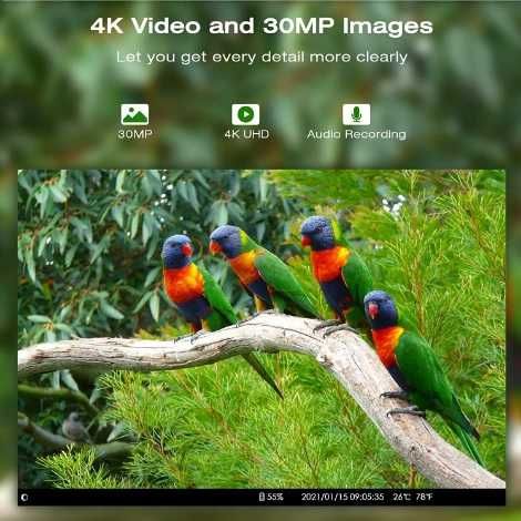Фотопастка Мисливська HC801PROLI Stream Media, 4K, Live Video