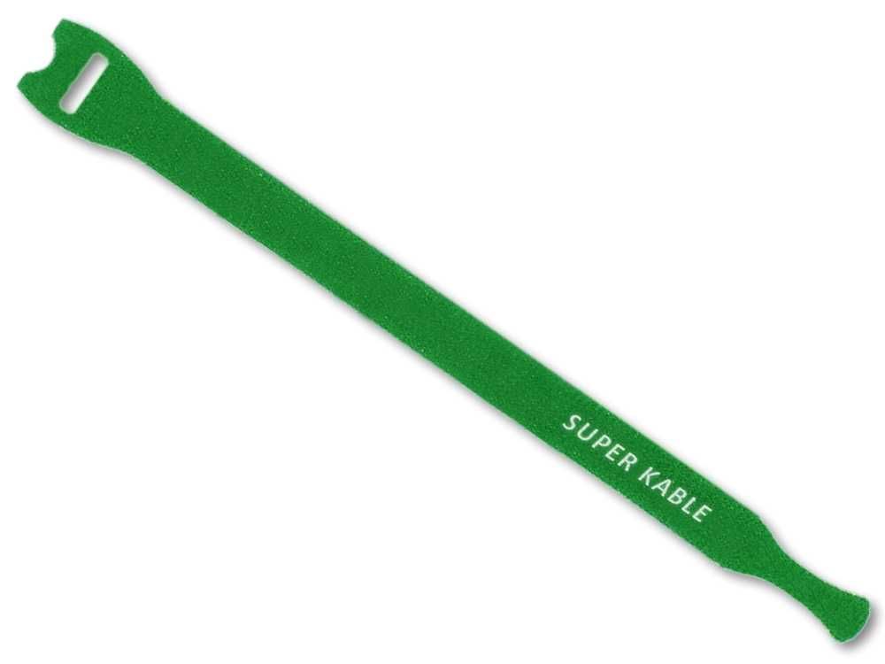 SK PW-14155 - Opaska rzepowa 15cm (zielona) - 10szt