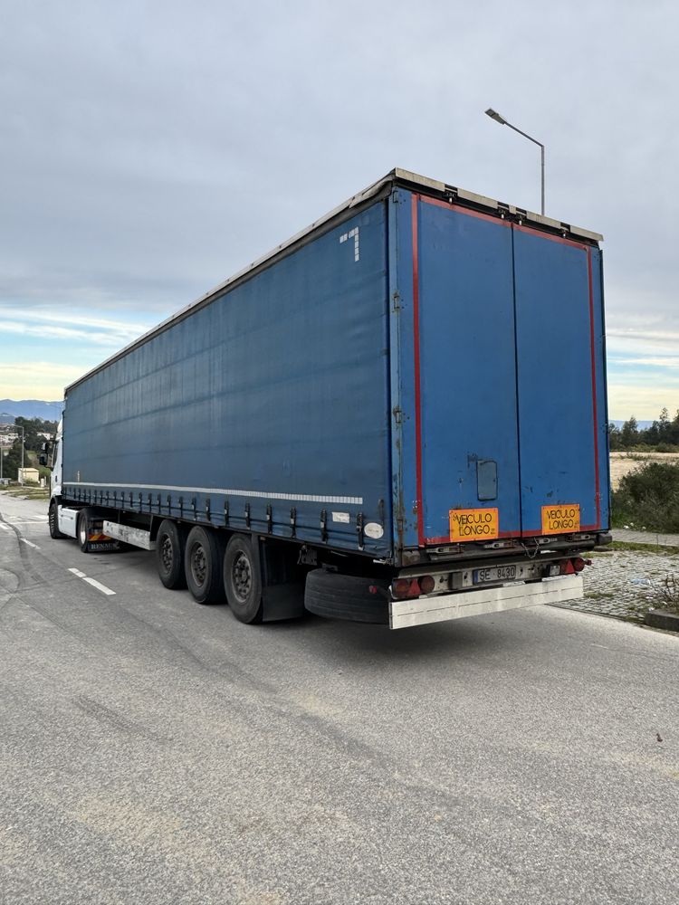 Renault Premium 460dxi e semi-reboque krone