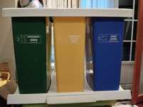 Contentores domésticos lixo reciclável Domplex