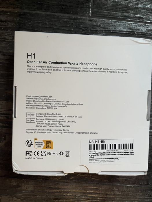 Наушники блютуз New Bee H1 новые!