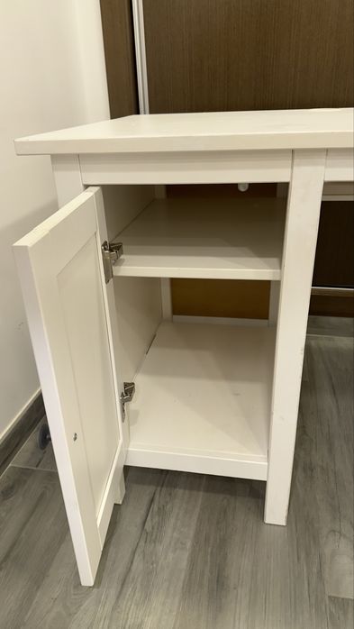 Secretária branca 155x65 cm