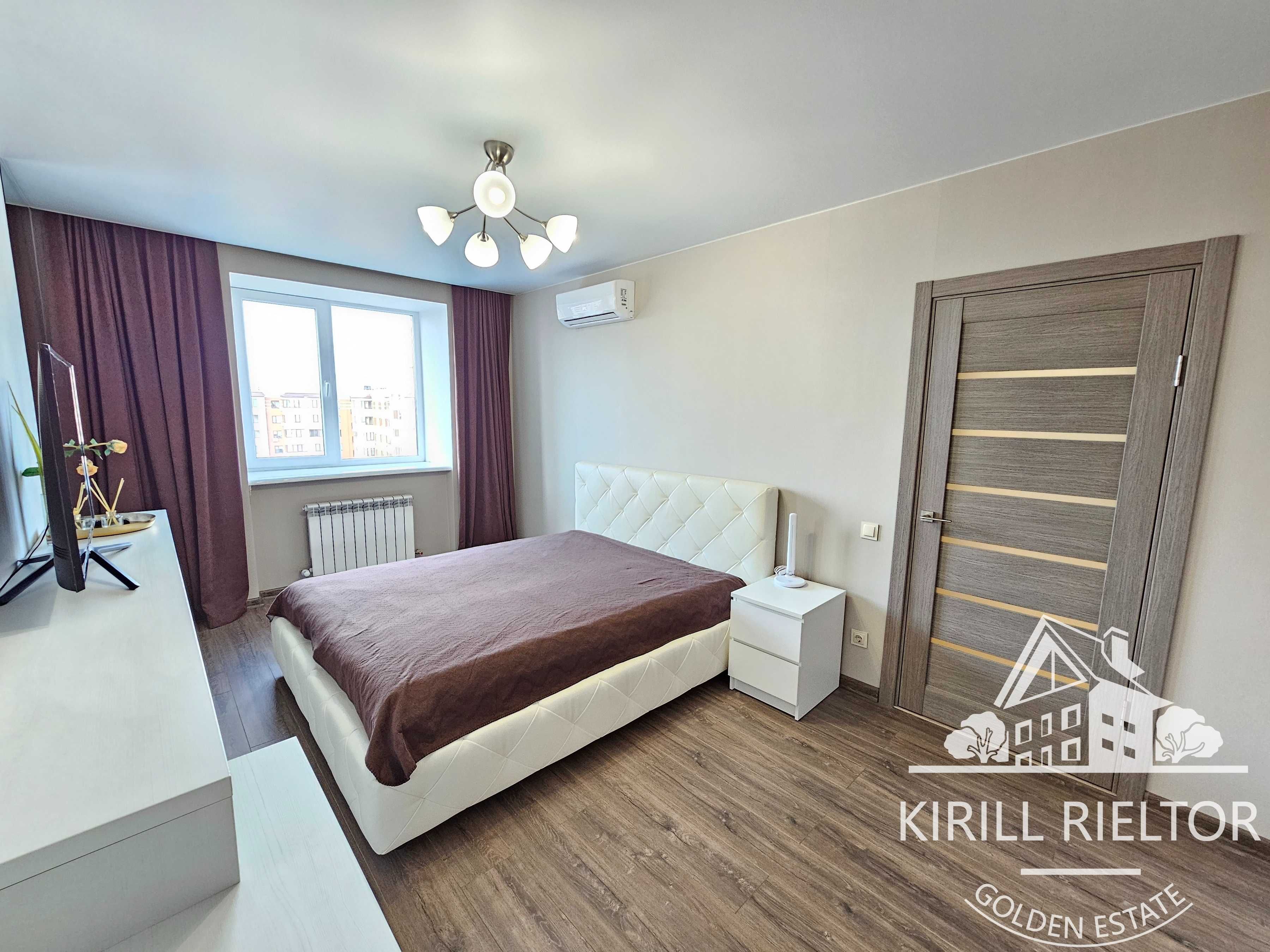 Продается 2-х комнатная квартира с ремонтом в жк "Днепровская Брама"