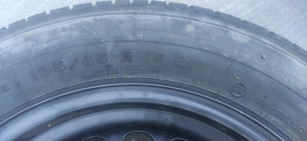 Koło zapasowe 5x112 r15 195/65