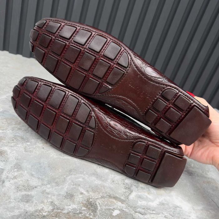 Louis Vuitton Monte Carlo Alligator мокасини зі шкіри крокодила 43 EUR