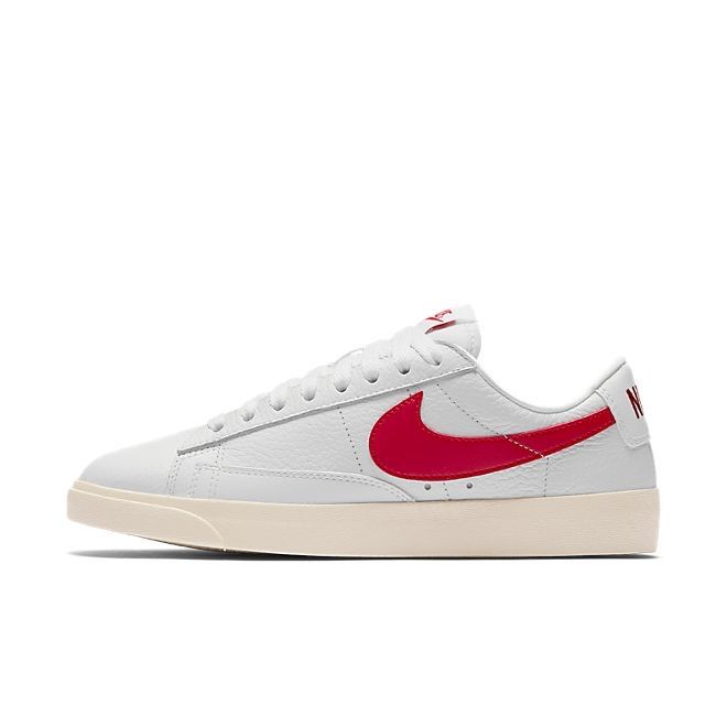 NIKE Blazer Low Premium (42) 26.5-27см белые кеды мужские кожаные ориг