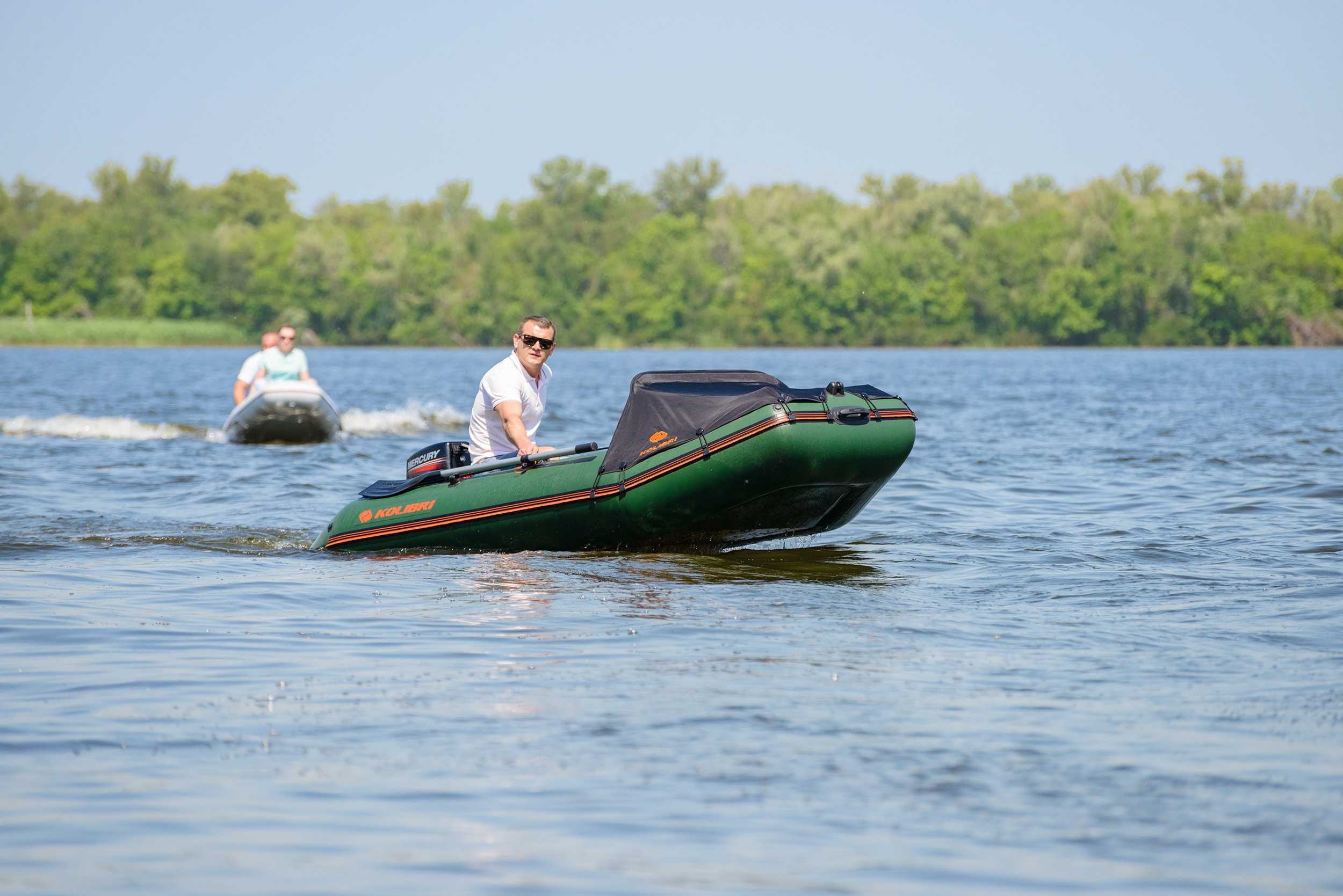 Ponton Kolibri KM-260 Łódź pneumatyczna KM-260 ALLIGATOR.COM.PL