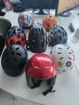 Kaski: rowerowe, narciarskie, skate, bmx.