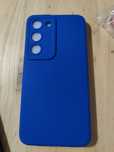 Samsung Galaxy S23 Capa azul e capa transparente para Samsung Galaxy s