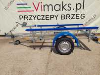 Neptun navy n-12JS  Przyczepa podłodziowa, PONTON, SKUTER 4m Brzeg. DOSTAWA