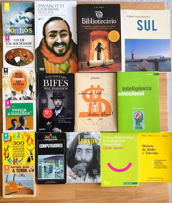 Livros em boa condição