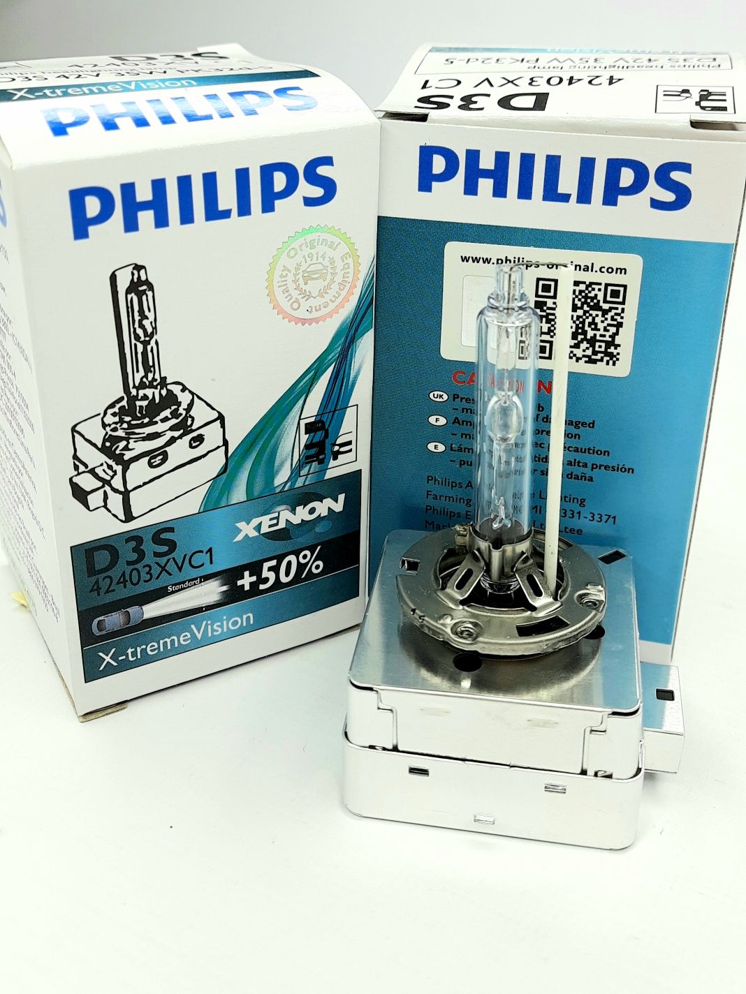 Philips D3S X-treme Vision+50% 42403XVC1