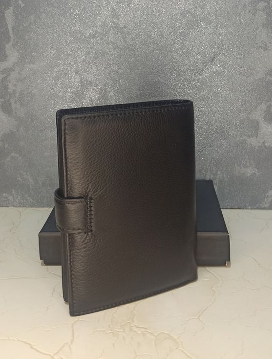 Мужской кожаный кошелек DR.BOND  портмоне чоловічий шкіряний гаманець