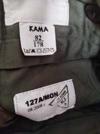 Nowe spodnie wojskowe Kama kieszenie na przodzie