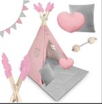 NOWY!! Namiot tipi dla dzieci NK-406 Nukido - różowy