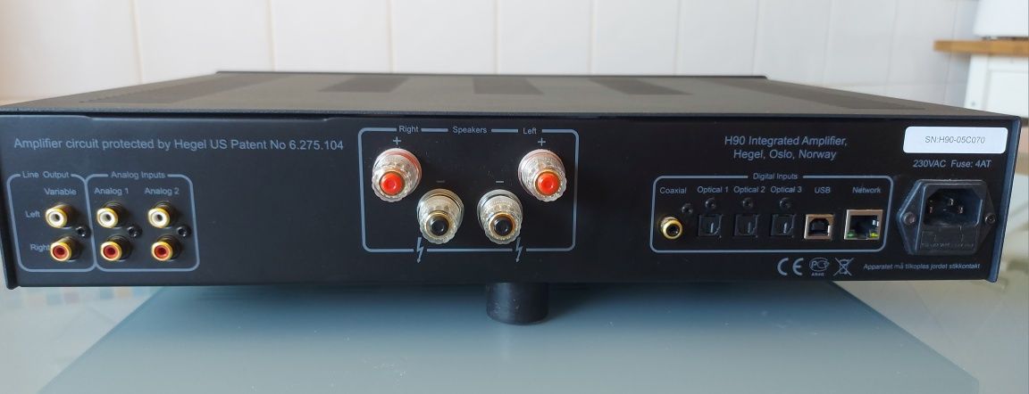 Amplificador HEGEL H90