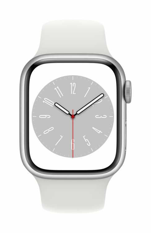 Apple Watch 8 45 Silver (MP6N3)