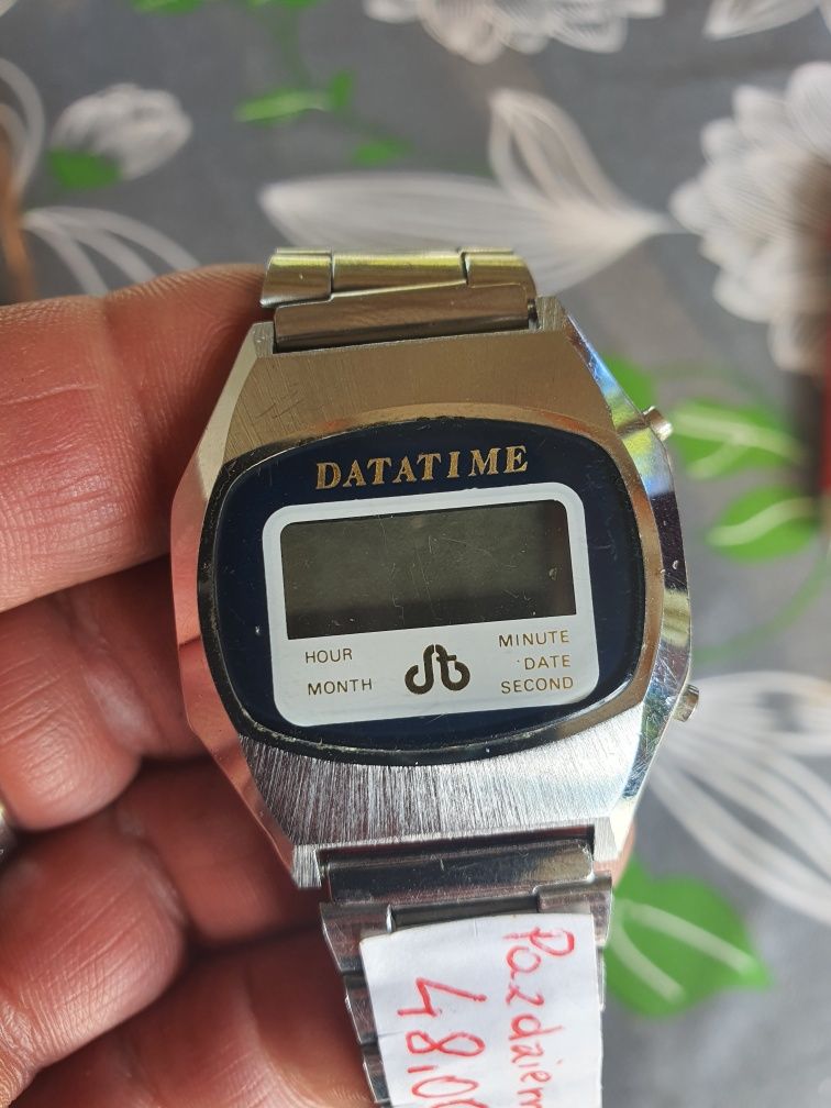 Zegarek męski prl. Datatime.