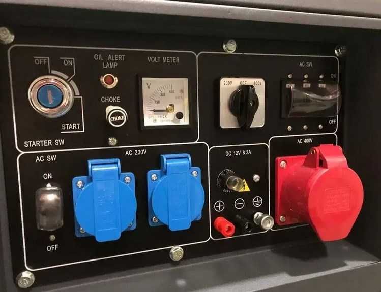 Дизельный генератор PROFILINE YPL-6000 на 3 фази або 1 фазу 5 kW