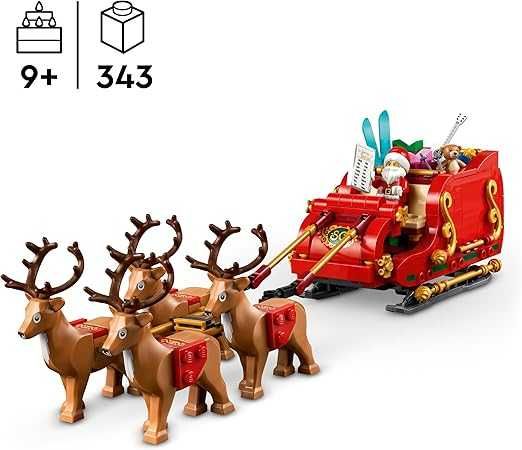 LEGO Iconic Sanie Świętego Mikołaja