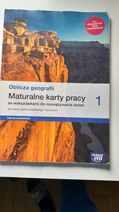 Geografia oblicza karty pracy dla klas 1