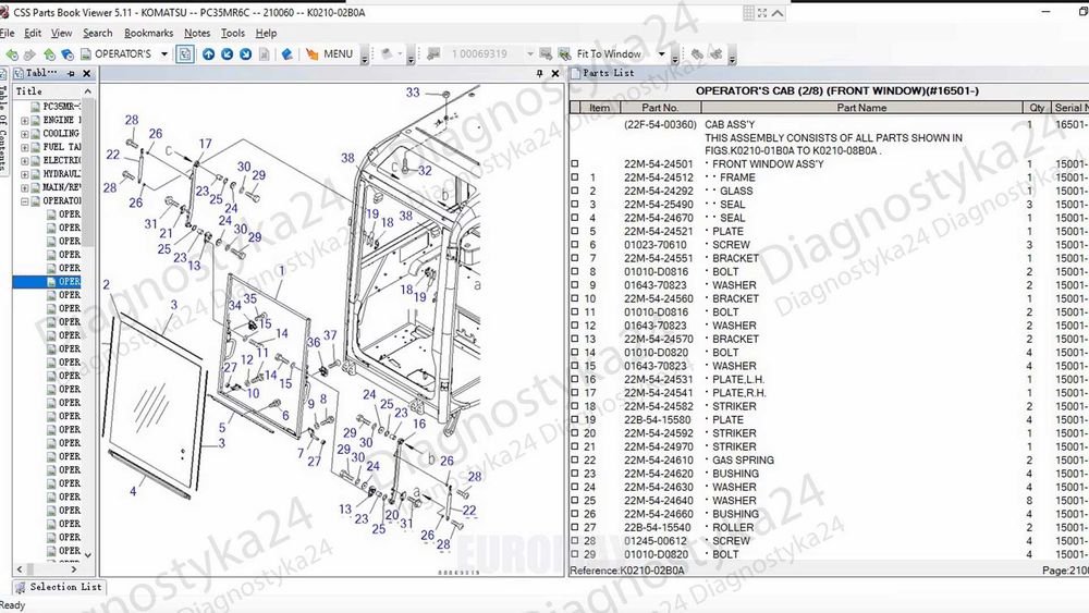 KOMATSU Ładowarki Koparki Instrukcje Napraw Serwisówki PDF 146 GB FULL