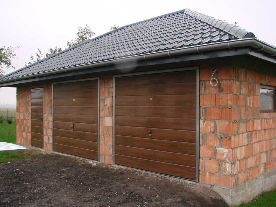 Brama Uchylna/Skrzydłowa RAL/BTX/Złoty Dąb/Dąb Bagienny/Orzech