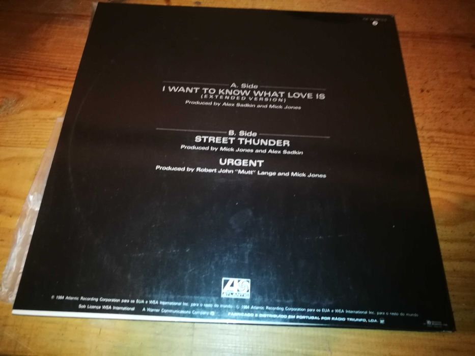 FOREIGNER(Hard-Rock)-I Want To Know What Love Is(Extended Version)MAXI